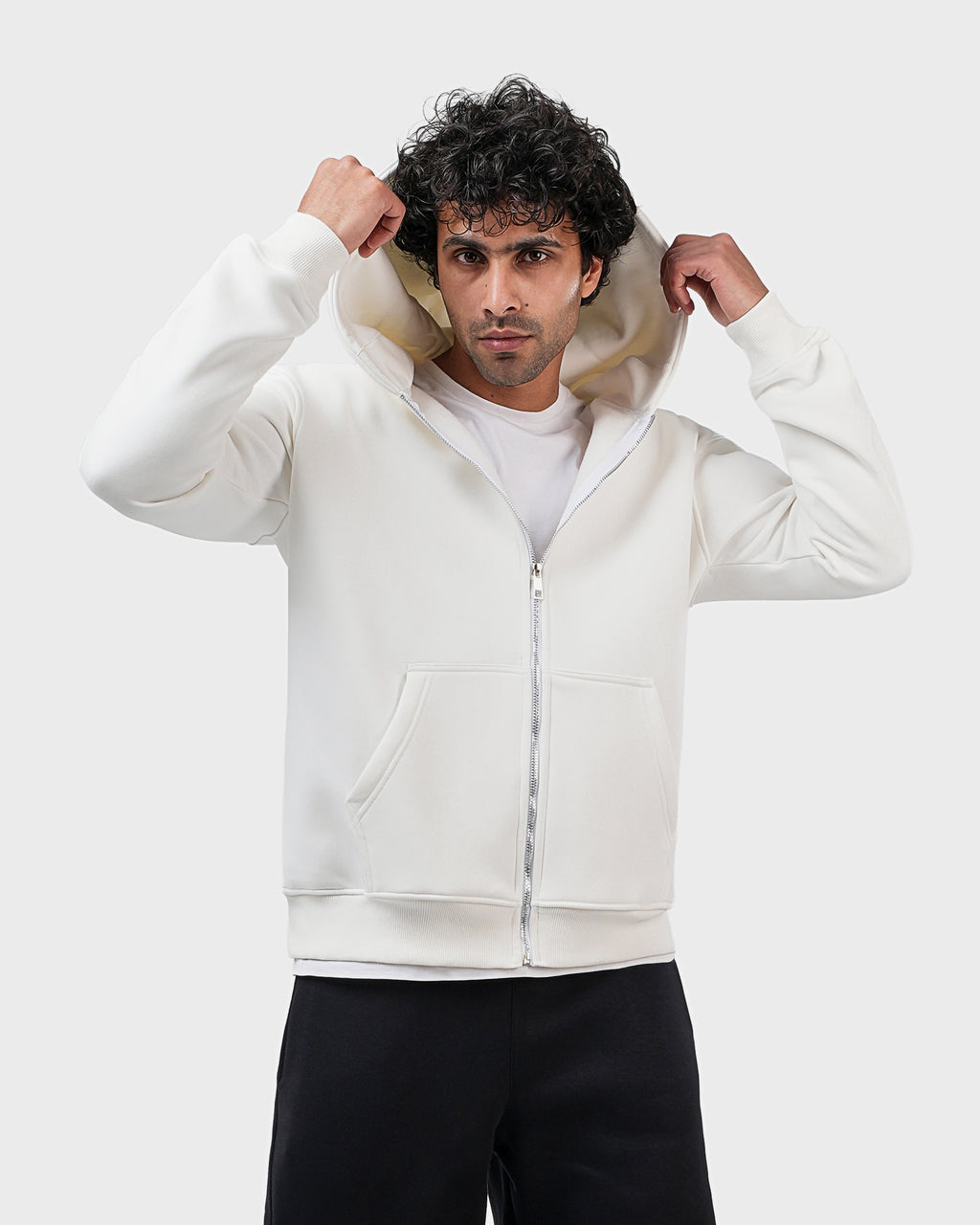 Zipped Sweat Shirt