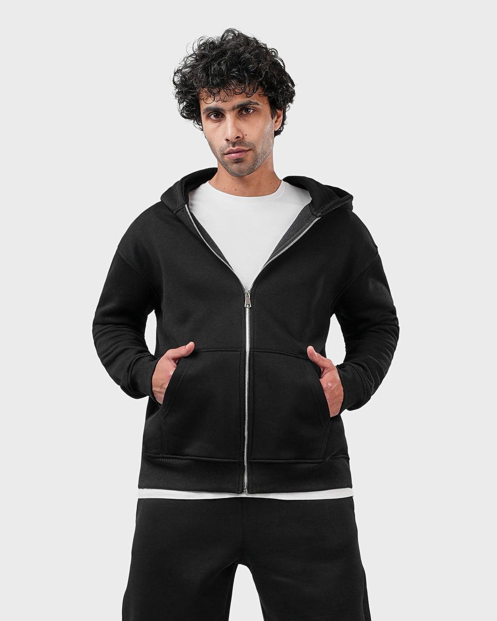 Zipped Sweat Shirt