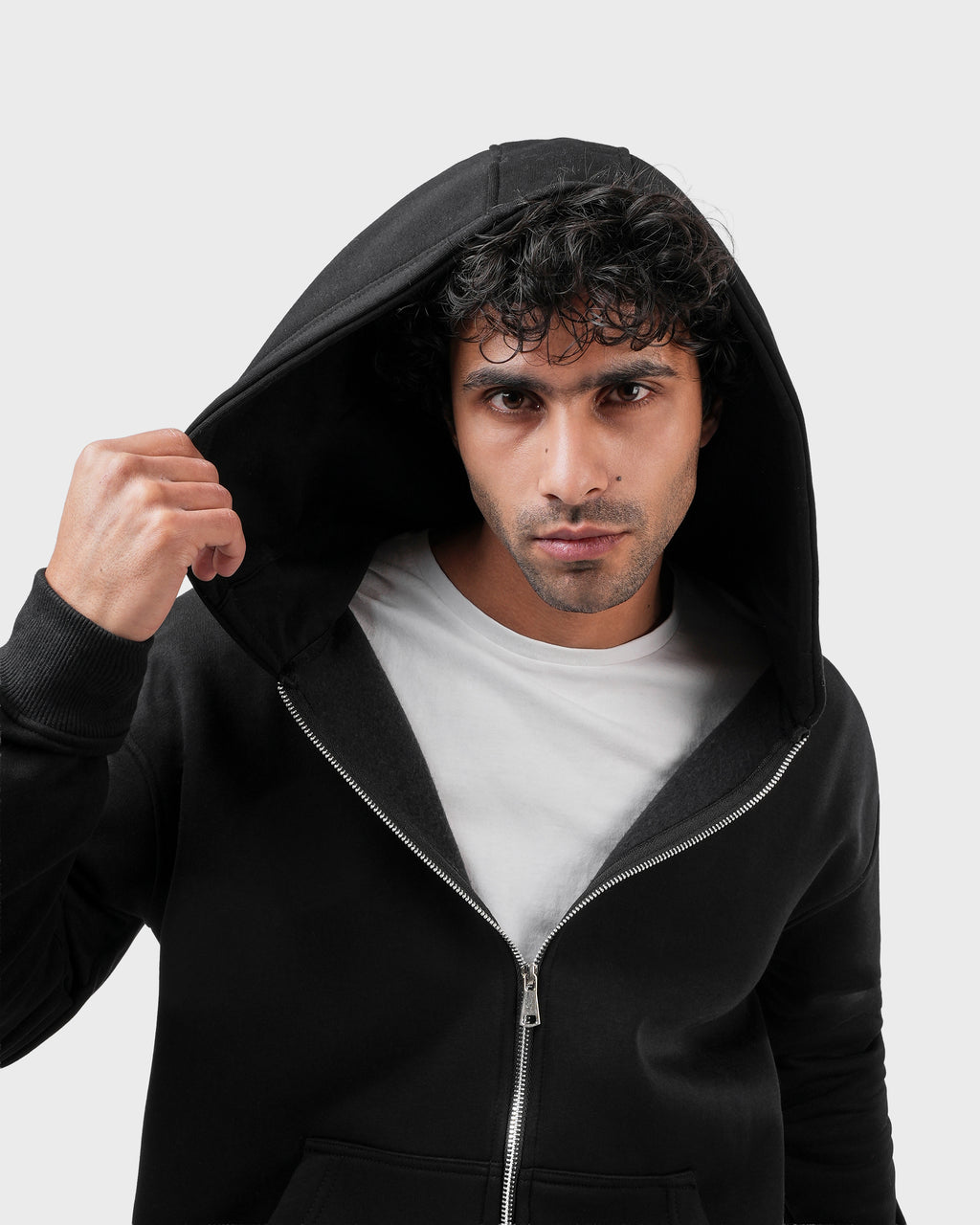 Zipped Sweat Shirt