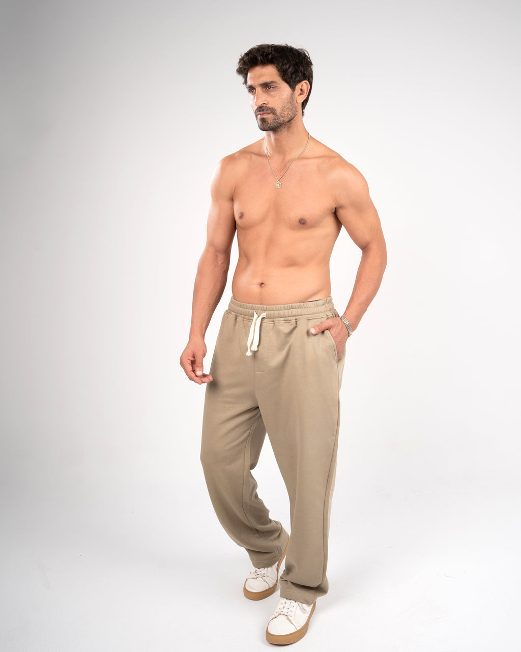 Olive sweatpants