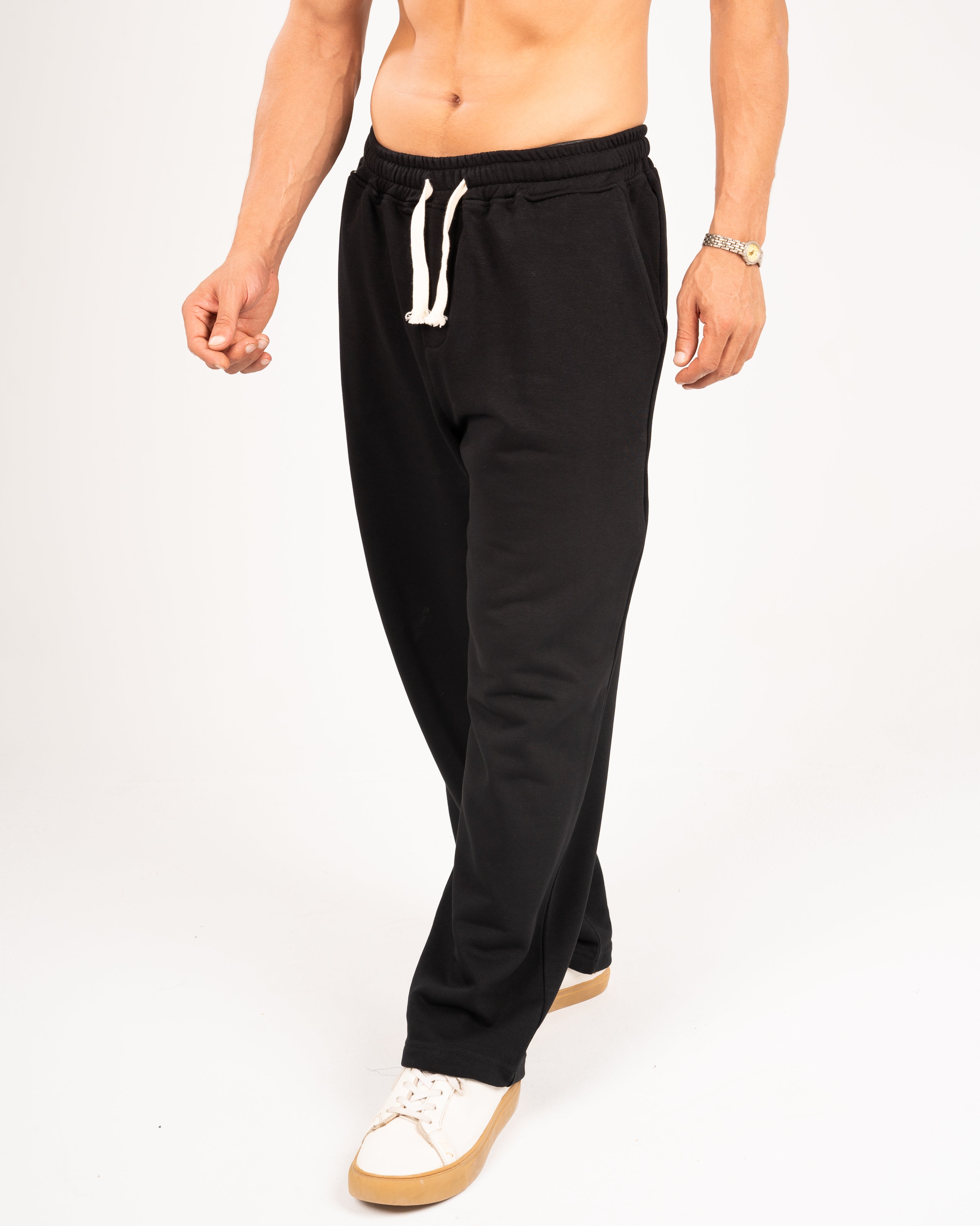 Black sweatpants