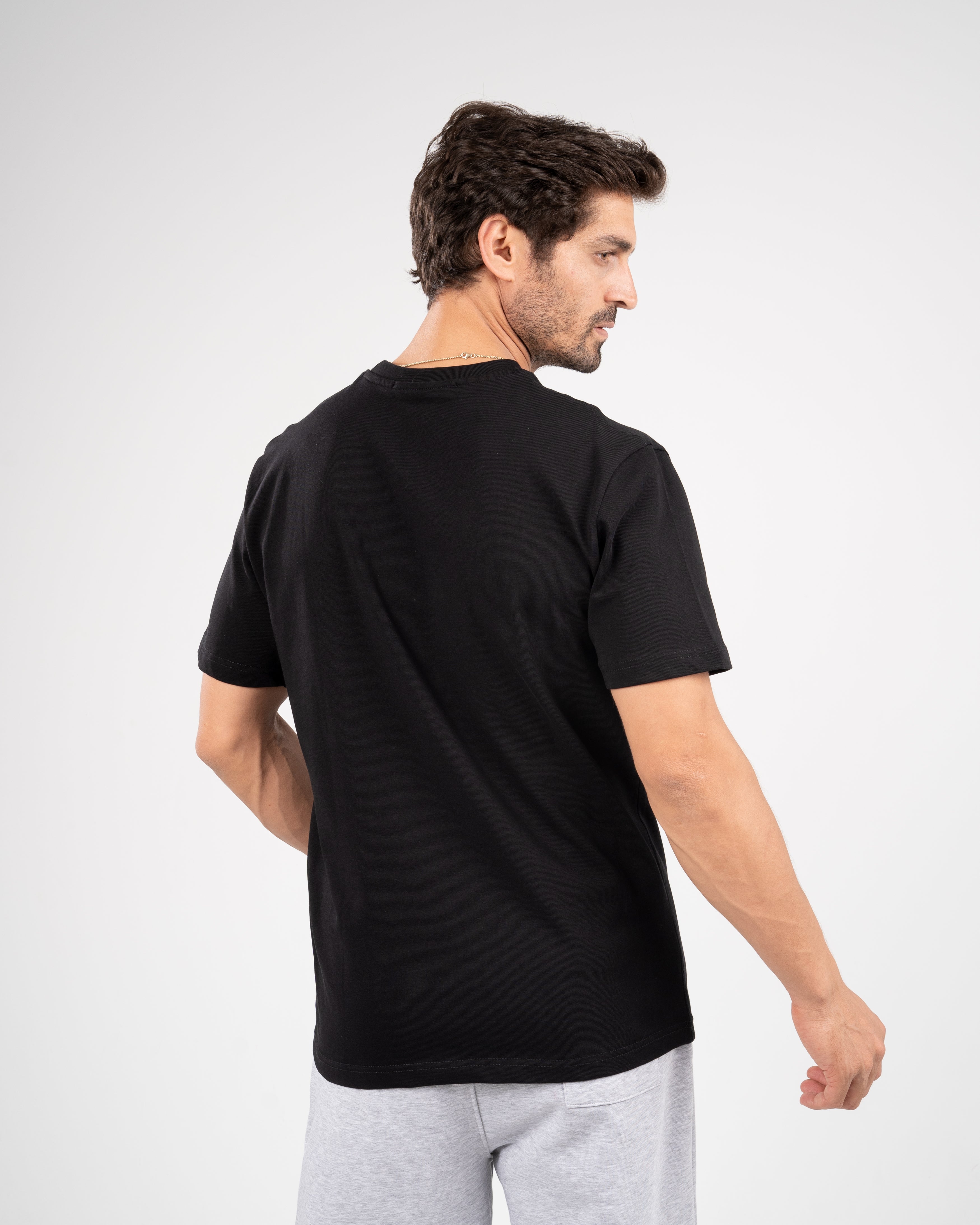 Oversized black T-shirt