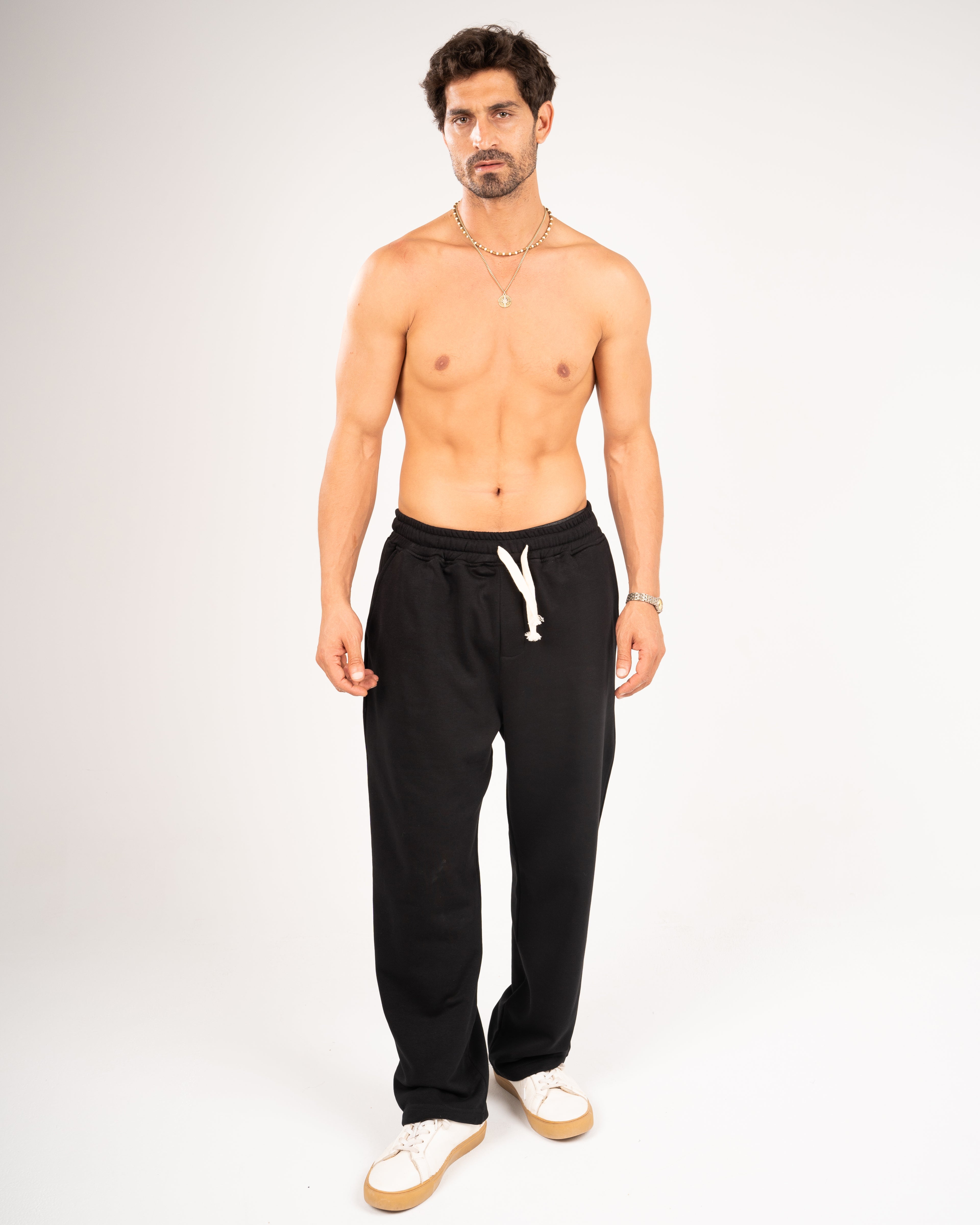 Black sweatpants