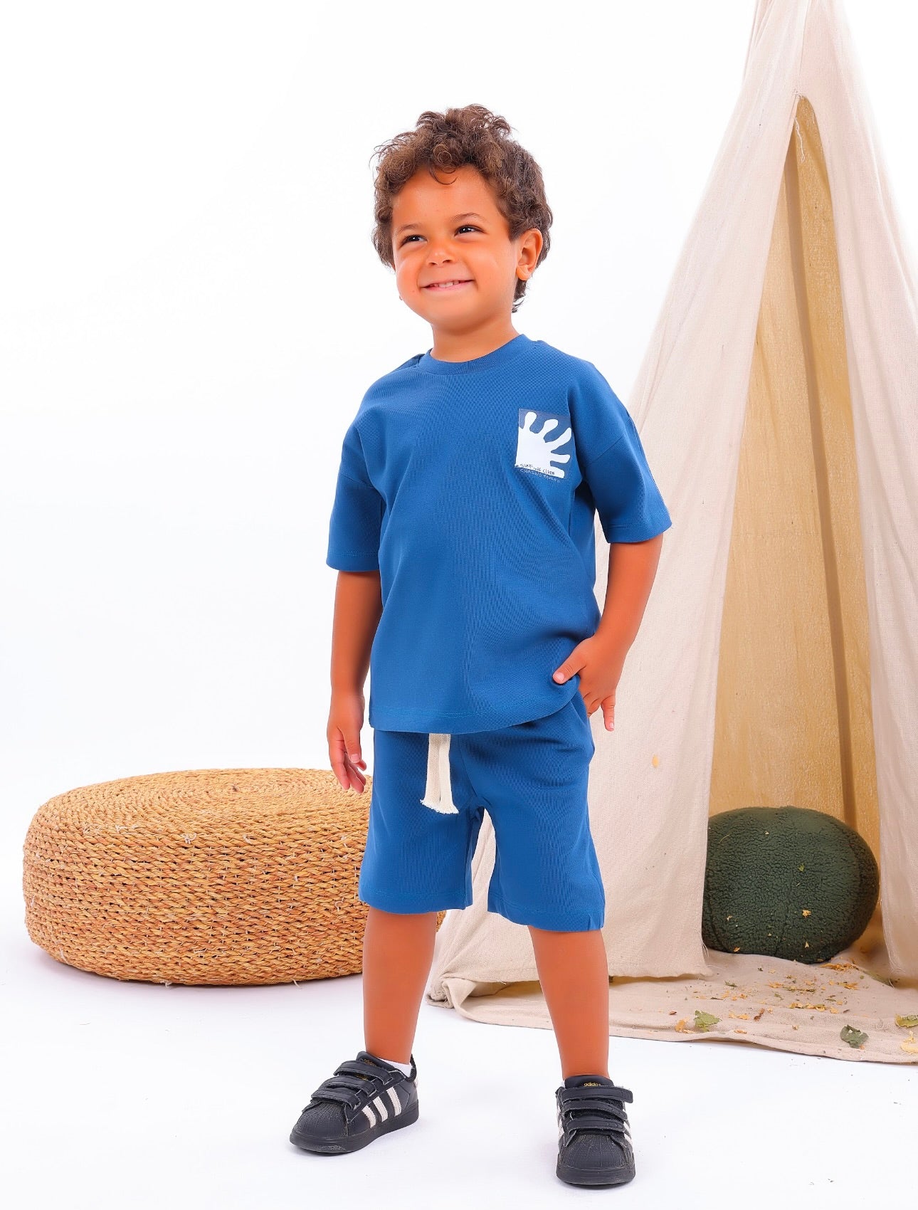 Navy blue pirant Set