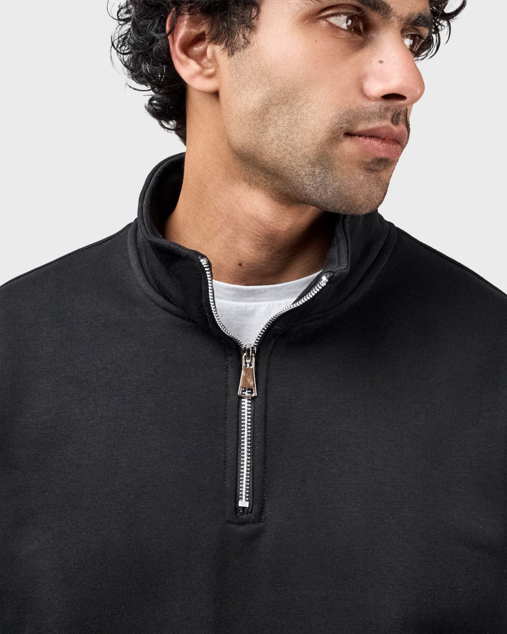 Basic Quarter Zipped