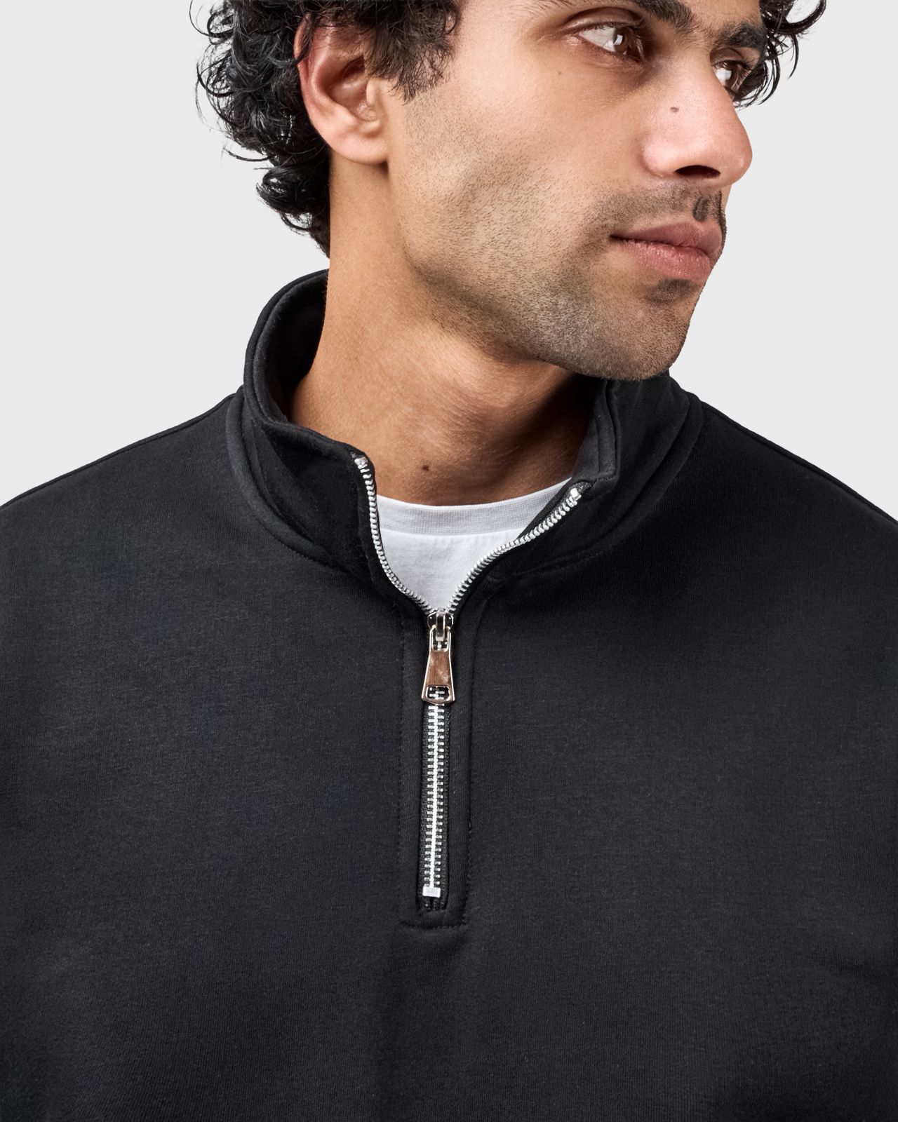 Basic Quarter Zipped
