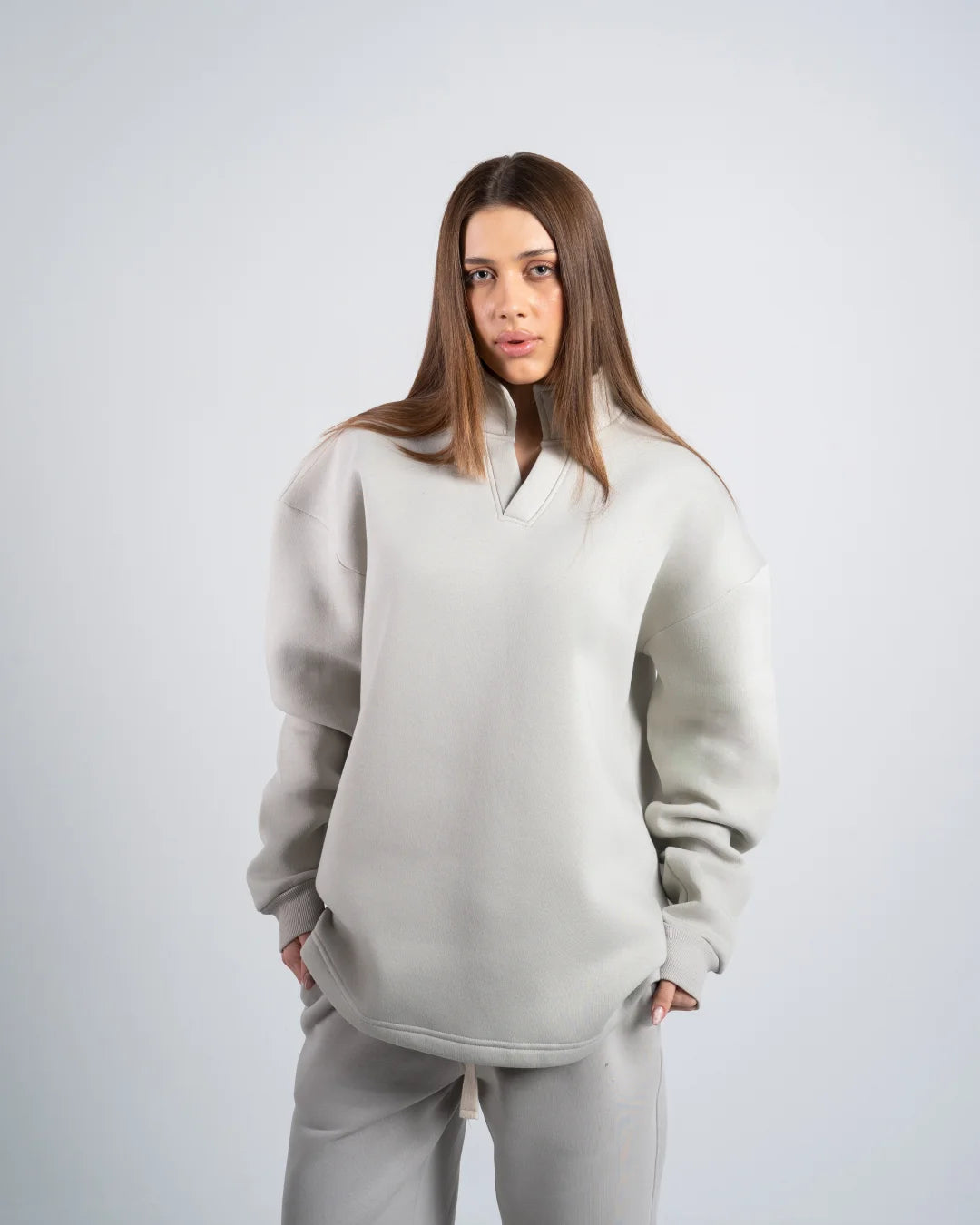 V-Collar Pullover