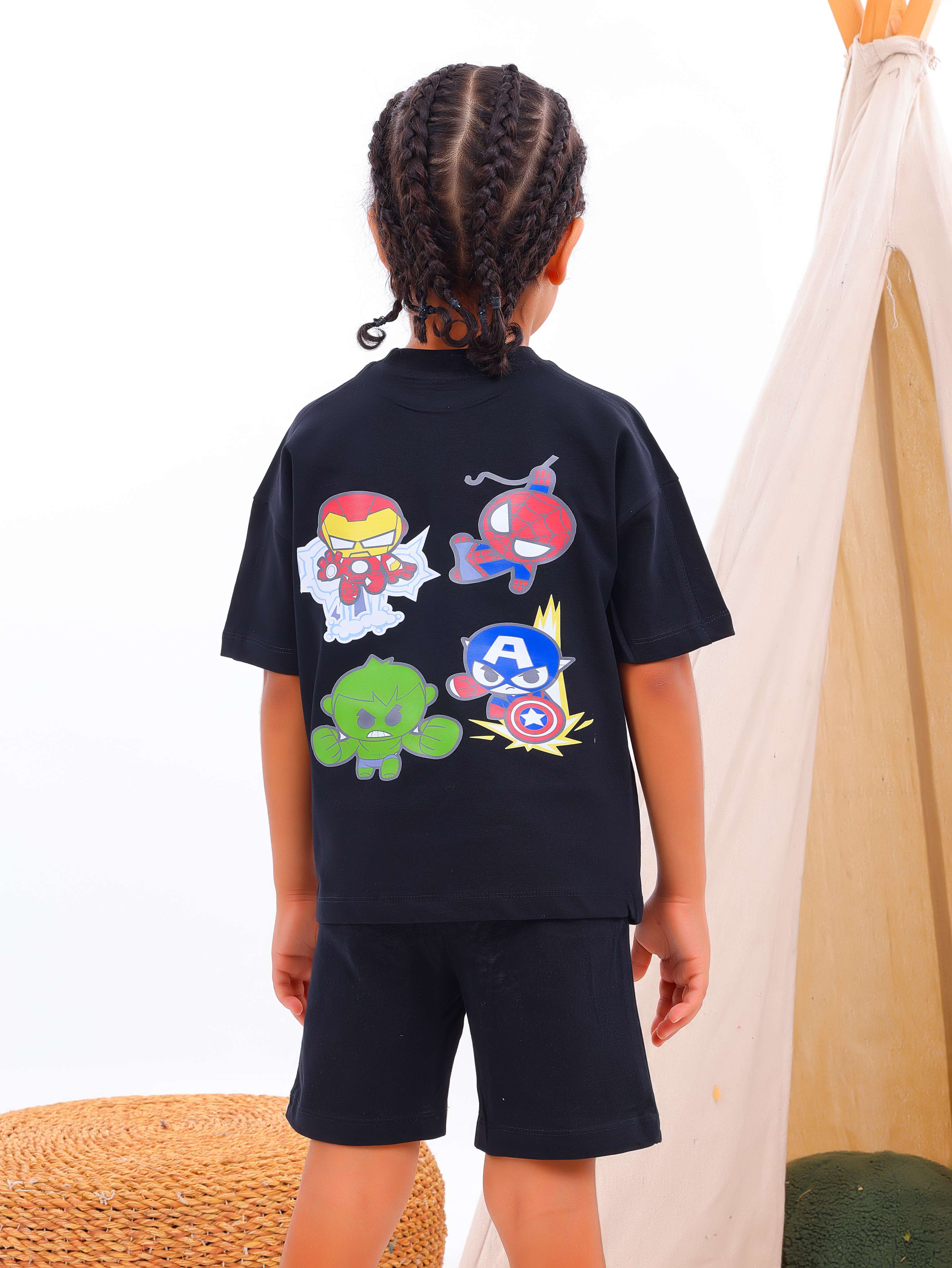 Marvel Black Tshirt
